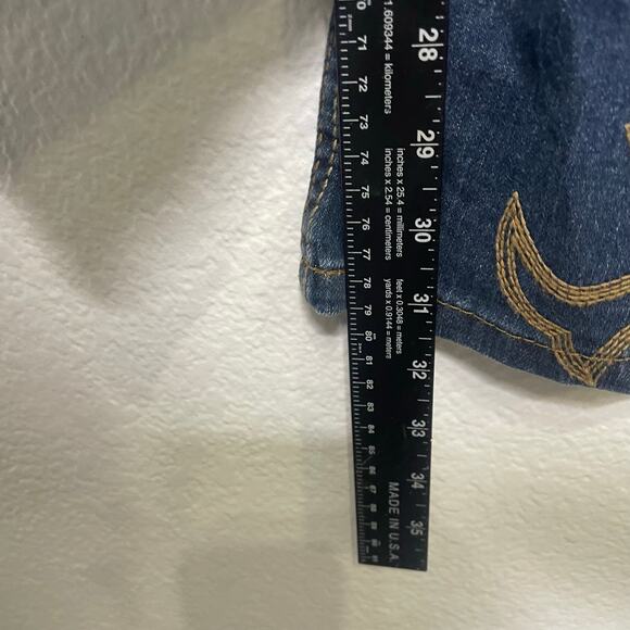 Cruel Denim Womens Jeans Size 26 Hannah Denim Blue Bootcut Embroidered - Picture 7 of 14